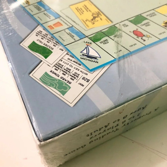 Chicago In A Box Board Game Late for the Sky Monopoly Style Game - Picture 9 of 11